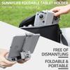 Drone Controller Tablet Extension Holder Mount Clip Remote control free folding plate bracket clip For DJI Air 2S / Mavic Air Accessories view 2