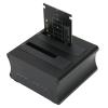 USB3.0 External Hard Drive Docking Station, mSATA SSD and 2.5inch 3.5inch IDE SATAI II III SSD HDD Base Duplicator Support SATA Protocol SSD M.2 NGFF 6Gbps for 23SD28 RTK(Black view 1