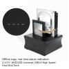 USB3.0 External Hard Drive Docking Station, mSATA SSD and 2.5inch 3.5inch IDE SATAI II III SSD HDD Base Duplicator Support SATA Protocol SSD M.2 NGFF 6Gbps for 23SD28 RTK(Black view 4