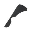 VBESTLIFE Side Rubber Grip for D5500, Camera Front Cover Rubber Grip Replacement Left Side Rubber Decoration for D5500 view 3