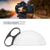 150mm Handheld Split Diopter Filter, Prism Glasses Lens Special Effects Filters with Wiping Cloth, Camera Photography Foreground Blur Film Prism Filter Accessories view 3
