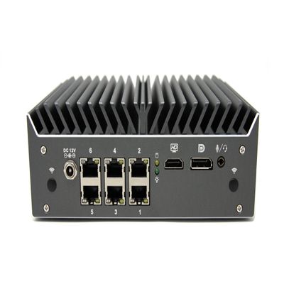 Protectli Vault Pro VP4630-6 Port, Firewall Micro Appliance/Mini PC - Intel i3, 2.5G Ports, DDR4 RAM, M.2 NVMe or SATA SSD Storage, AES-NI, Barebones