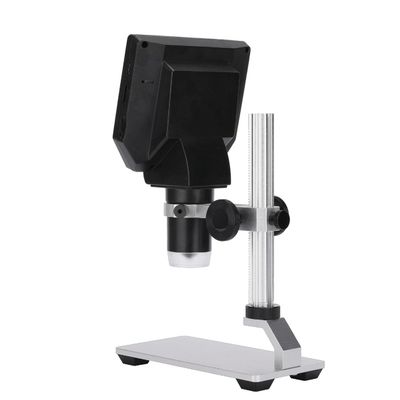 Microscope Accessories Kit Electronic Microscope 5X-1200X Digital Microscope Camera Adjustable 1080P with 10 LED Light Microscope Slides (Color : G1000 Metal)