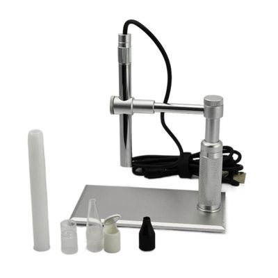 Lab Microscope Slides 2MP USB Digital Microscope 500x 8 LED HD Video Camera Magnifier Microscope Parts (Magnification : 500X)