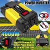 FONOBO Power Inverter 4000W/6000W Modified Sine Wave Car Converter Dc 12V to Ac 110V/220V with Led Electricity Display&Dual 4.8A USB,4000W-220V view 2