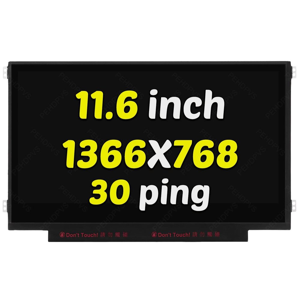 PEHDPVS Screen Replacement 11.6" for HP Chromebook 11A-NB0013 11A-NB0013DX HD 1366x768 Laptop LCD dispaly Panel