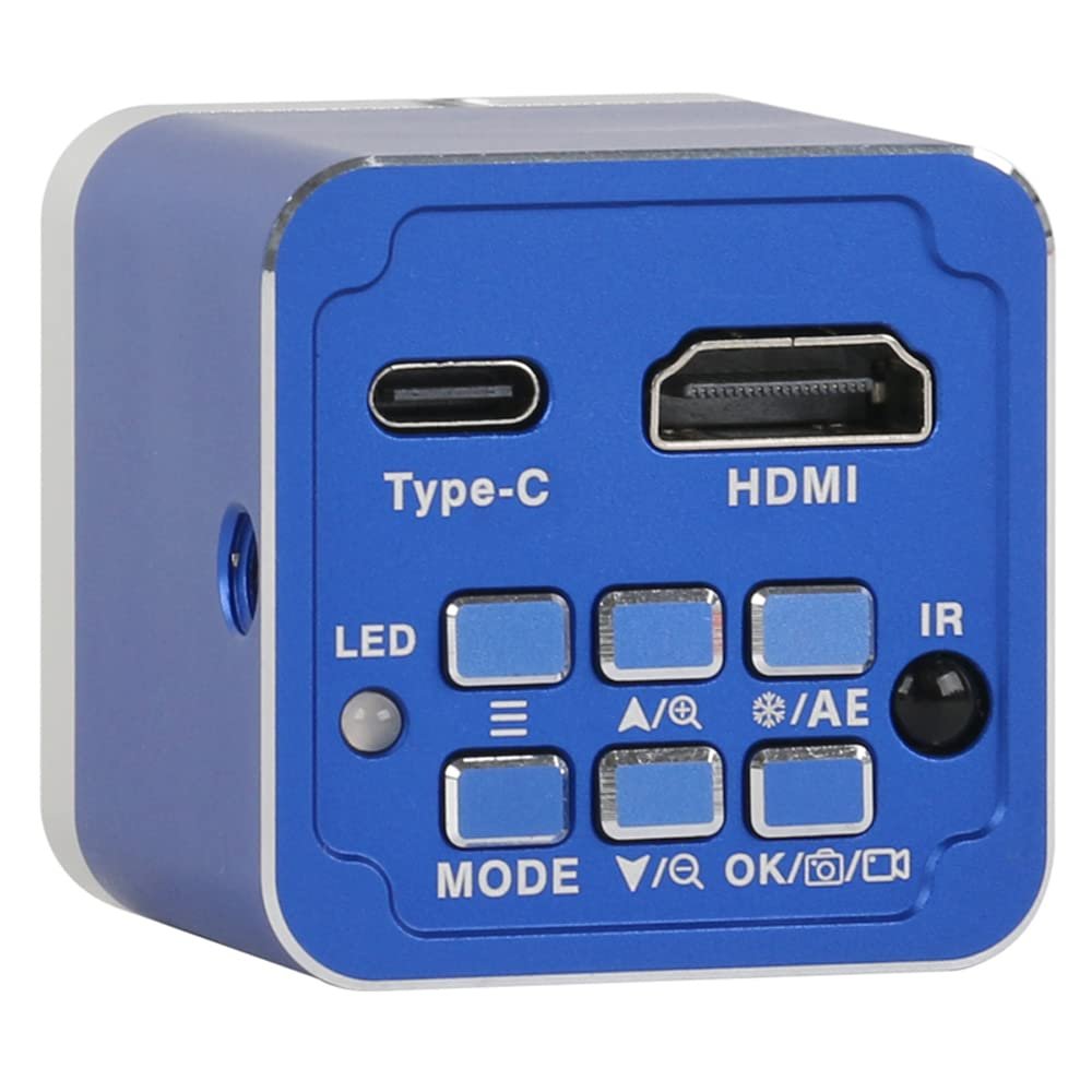 12MP 4K 1080P HDMI PC Industrial Electronic Digital MINI Video Microscope Camera For Phone PCB Soldering