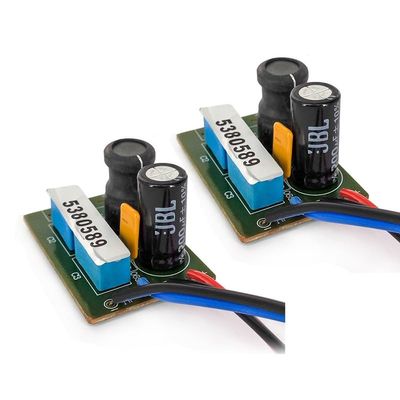 2PCS 2 Way 60W Speaker Treble Bass Frequency Divider Home Theater Hifi Stereo DIY Audio Crossover Filters