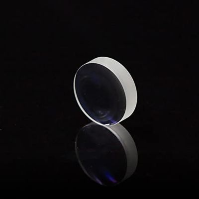 YONGERN Glued Lens H-ZF6/H-ZK11 Achromatic Optical Glass Lenses 24.9mm Diameter,46mm Focal Length Cemented Lens Coated 400-700nm (Color : Clear)