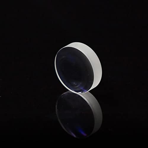 YONGERN Glued Lens H-ZF6/H-ZK11 Achromatic Optical Glass Lenses 24.9mm Diameter,46mm Focal Length Cemented Lens Coated 400-700nm (Color : Clear)
