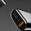 BoxWave Charger Compatible with Garmin Edge Explore 2 - PowerDisplay PD Wall Charger (18W) - Jet Black view 3