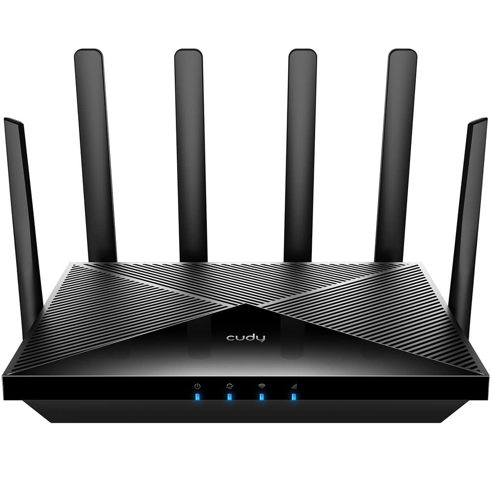 Cudy New 5G NR SA NSA AX3000 WiFi 6 CPE Router, AX3000 Dual SIM 5G Cellular Router, Qualcomm IPQ5018, SDX62, MU-MIMO, Detachable Antennas, Band Lock, VPN, Zerotier, Cloudflare, P5