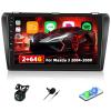 Car Radio Stereo for Mazda 3 2004 2005 2006 2007 2008 2009,2+64G Android 13 Wireless Carplay Android Auto,9 Inch Touchscreen Car Radio GPS WiFi Bluetooth FM/RDS EQ SWC Dual USB/AUX-in Backup Camera view 1