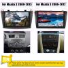 Car Radio Stereo for Mazda 3 2004 2005 2006 2007 2008 2009,2+64G Android 13 Wireless Carplay Android Auto,9 Inch Touchscreen Car Radio GPS WiFi Bluetooth FM/RDS EQ SWC Dual USB/AUX-in Backup Camera view 2