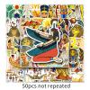 50 Pcs Ancient Egypt Stickers Waterproof Aesthetic Lost Civilizations Pyramid Sphinx Pharaoh Stickers for Water Bottles Laptop Luggage Car Skateboard,Waterproof Vinyl Sticker for Kids Boys Girls view 3