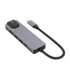 pickyegg.com Multi-Function Type-c Hub USB-C to 4K HDMI USB3.0 LAN Ethernet Docking Station view 4
