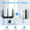 WiFi Extender Signal Booster, Covers Up to 3000sq.ft and 35 Devices, WiFi Range Extender, WiFi boosters for The House,with Ethernet Port, Easy Setup,Router Extender for Wireless Internet view 4
