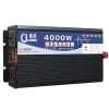 UIBAO 3000W 4000W 5000W Pure Sine Wave Inverter,Car Power Inverter 12v 24v 48v 60v to 110v/220v AC Converter with Dual AC Outlets and LCD Display for Truck/RV Power Converter Car,4000W-12Vto110V view 1