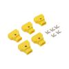 Alvins Dtap-Connector for V-Mount Gold-Mount Battery D-Tap P-Tap Male Plug for Camera Monitor Photography Power-Cable Yellow 5Pcs view 2