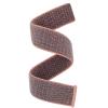 Abanen Hook and Loop Quick Dry 20mm Watch Band for Garmin Fenix 8 43mm / epix Pro 42mm / Fenix 7S/6S/5S, Woven Nylon Ultralight Sport Wristband Strap for Instinct 2S / Instinct E 40mm (Pink) view 2