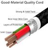 HISPD AC in Power Cord Outlet Socket Cable Plug Lead for Elo ET1715L-NS-PB-R ET1715L-PB-R BEI-1529L LCD view 4