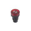 AD16-22SM 22mm Flash Signal Light LED Active Buzzer Beep Alarm Indicator (110,30MM red) view 1