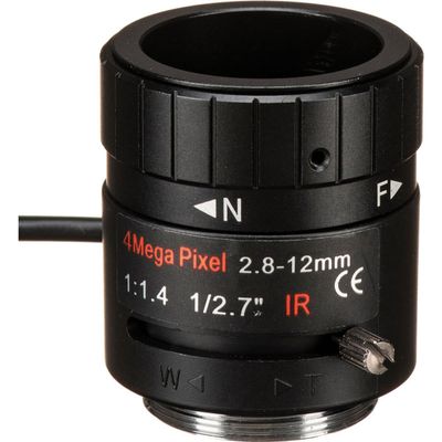 Marshall Electronics 4MP 2.8-12mm f/1.4 Varifocal CS-Mount Lens