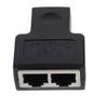 Mobestech 2pcs Ethernet Splitter Adapter to Port Network Connector for Dual Device Sharing for Use Supports High-Speed view 1