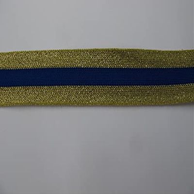 Cheerbraid 1 1/2" Wide NL. MT Gold-Royal-NL. MT Gold