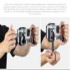 LEOFOTO PH-01 Smartphone Cage Kit Arca/RRS Compatible Inc Cold Shoe & Wooden Hand Grips Ideal for Video view 4