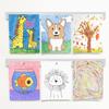 Mitus Wall Mount Art Display - Hanging Kids Art Room Dcor - 28" Magnetic Bar (Set of 2) Gray with Gold Magnets view 1