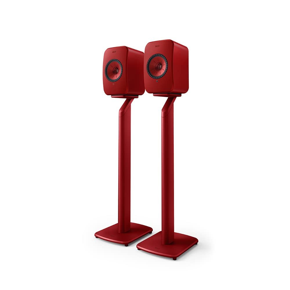 KEF S1 Floorstand for LSX II (Crimson Red)