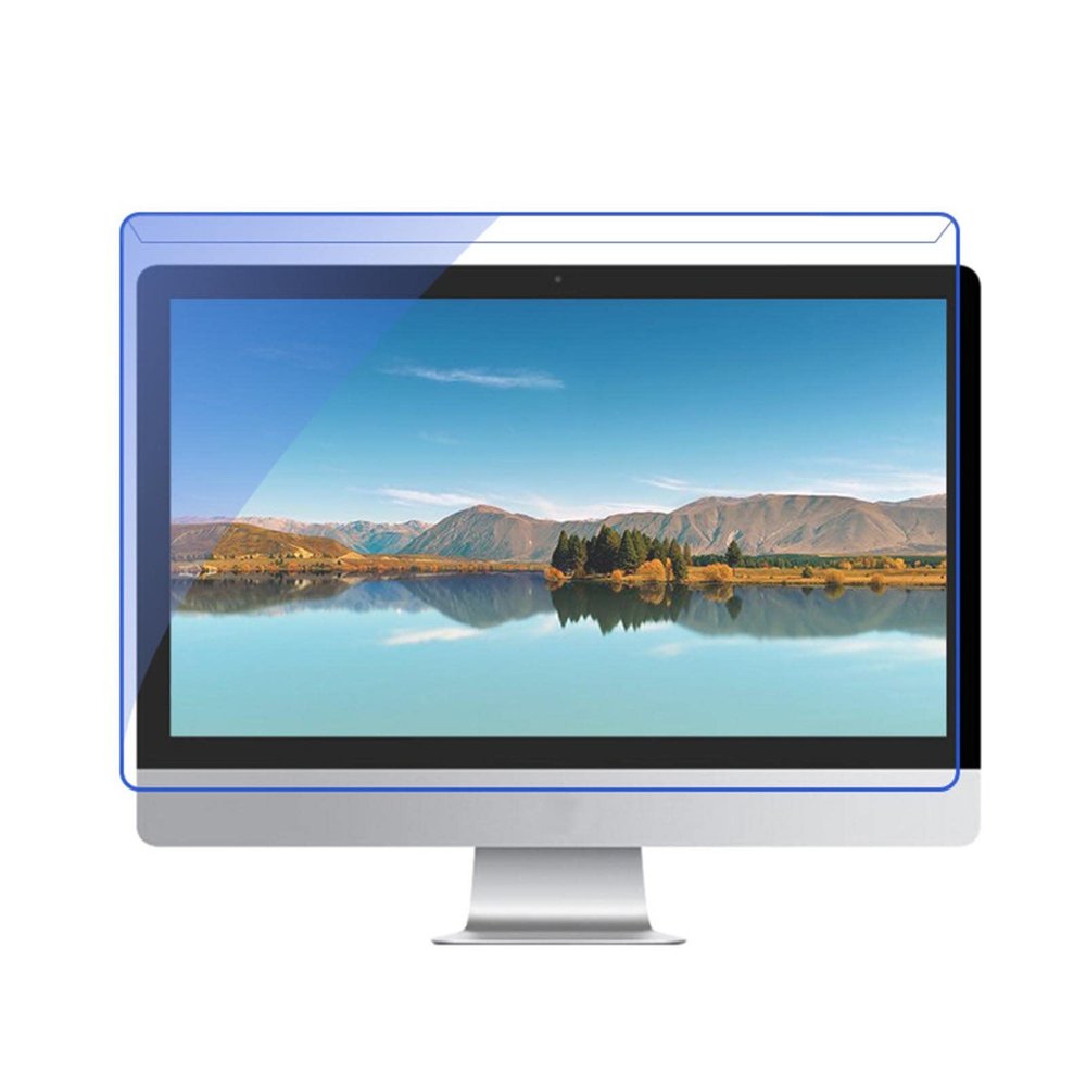 LIGUOYI Hanging Blue Light Blocking Screen Protector Film Eye Protection Filter Film, High Clarity, Transparent Widescreen Computer Screen Protector Film, Antis-Scratch