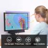 LIGUOYI Hanging Blue Light Blocking Screen Protector Film Eye Protection Filter Film, High Clarity, Transparent Widescreen Computer Screen Protector Film, Antis-Scratch view 2