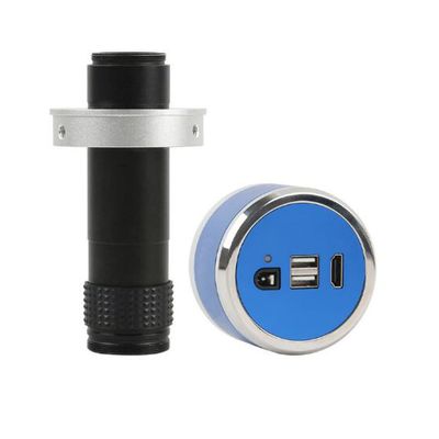1080P HDMI Digital Industrial Video Microscope Measurement Electronic Magnifier Camera & 120X C-Mount Lens