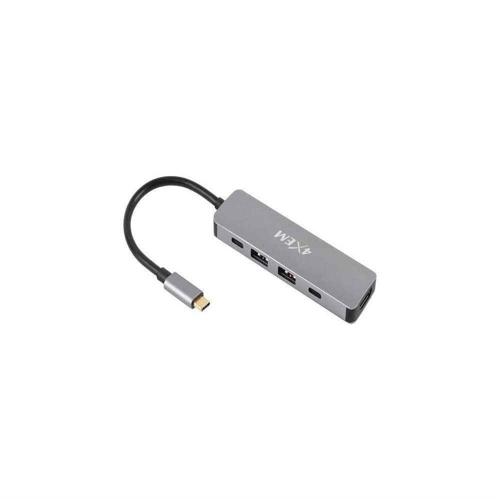 4xem 4XHB02 5 In 1 Out Type C To Hdmi Cabl 1xusb3.0/2xusb2/hdmi 4k/30hz Pd100w