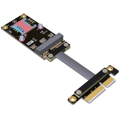 QJJ PCIe x4 to Mini-PCIe Extension Cable (50cm, R26SF)
