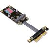 QJJ PCIe x4 to Mini-PCIe Extension Cable (50cm, R26SF) view 1