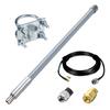 915MHz 3dBi 5dBi 6dBi 8dBi Helium Fiberglass Antenna for Crypto Helium Hotspot RAK MNTD Nebra Bobcat 300 SenseCAP M1 EasyLinkIn SyncroB.it Hotspot HNT Miner (5dBi 915MHz Antenna with 10FT Cable) view 1