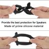Geekria Silicone Speaker Case Cover, Compatible with Huawei Sound Joy, Protective Waterproof Soft Skin, Replacement Bluetooth Speakers Travel Carrying Case (Black) view 3