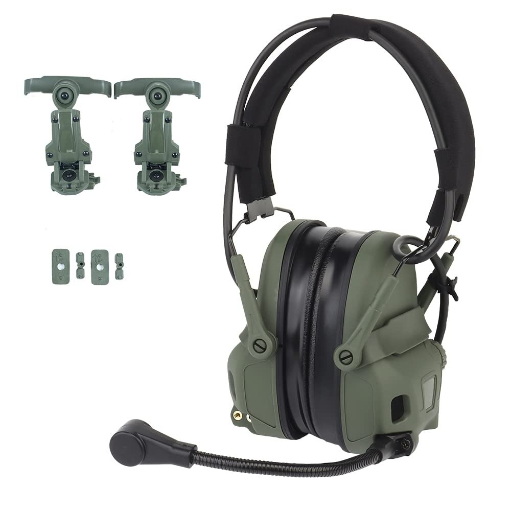 Shanyingquan Hunting Headset Shooting Noise Reduction Headset for OPS Core ARC and Wendy Helmet