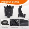 CUSAUTV X3 Electronic Device Tablet Phone Holder GPS Mount Compatible with 2017-2024 Can Am Maverick X3 / X3 Max DS MR RC Turbo R Accessories with Storage Box Organizer Tray,Replace for #715002874 view 4