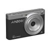 Andoer Compact 4K Digital Camera Video Camcorder 50MP 2.88Inch IPS Screen Auto Focus 16X Zoom Anti-Shake Face Detact Smile Capture Built-in Flash with 2pcs Batteries Carry Bag Wrist Strap view 3