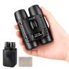 POLDR 12X25 Small Binoculars with Clear Vision, Pocket Binoculars Compact for Adults Theater Concert Opera Travel Bird Watching view 1