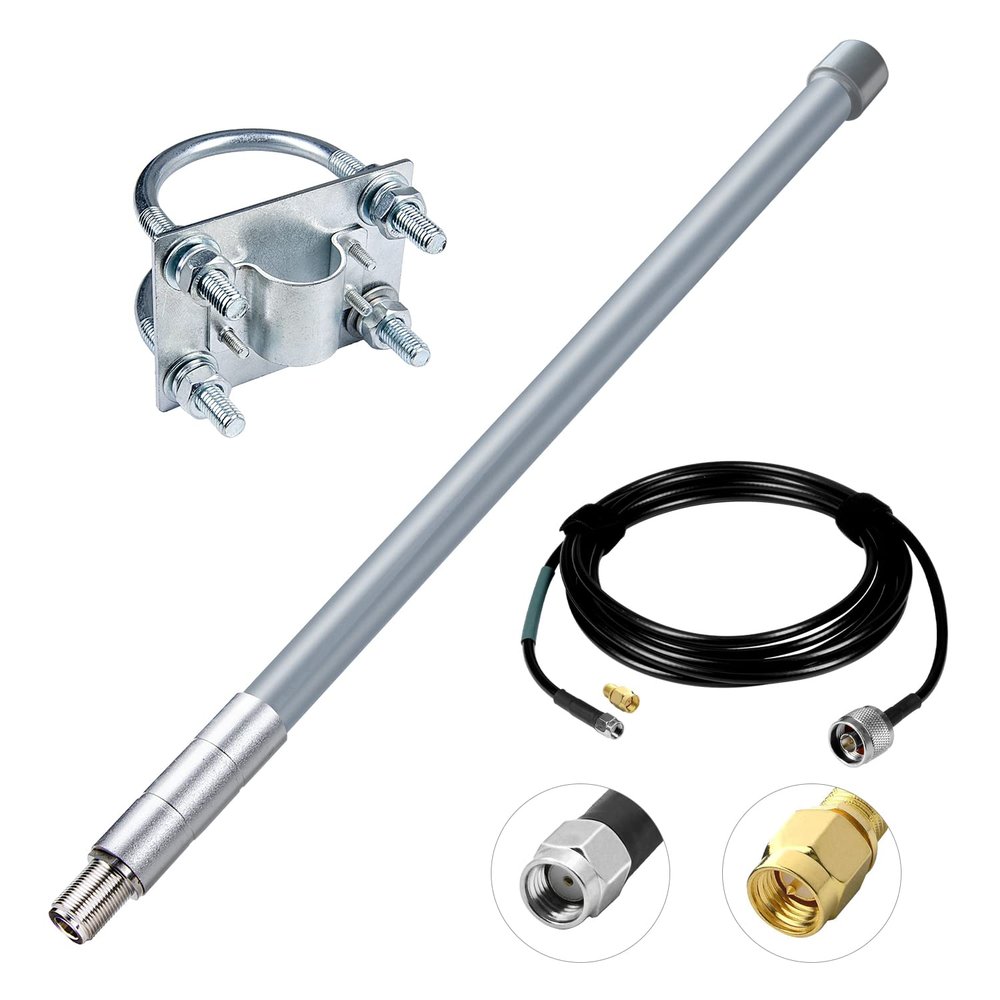 915MHz 3dBi 5dBi 6dBi 8dBi Helium Fiberglass Antenna for Crypto Helium Hotspot RAK MNTD Nebra Bobcat 300 SenseCAP M1 EasyLinkIn SyncroB.it Hotspot HNT Miner (3dBi 915MHz Antenna with 10FT Cable)