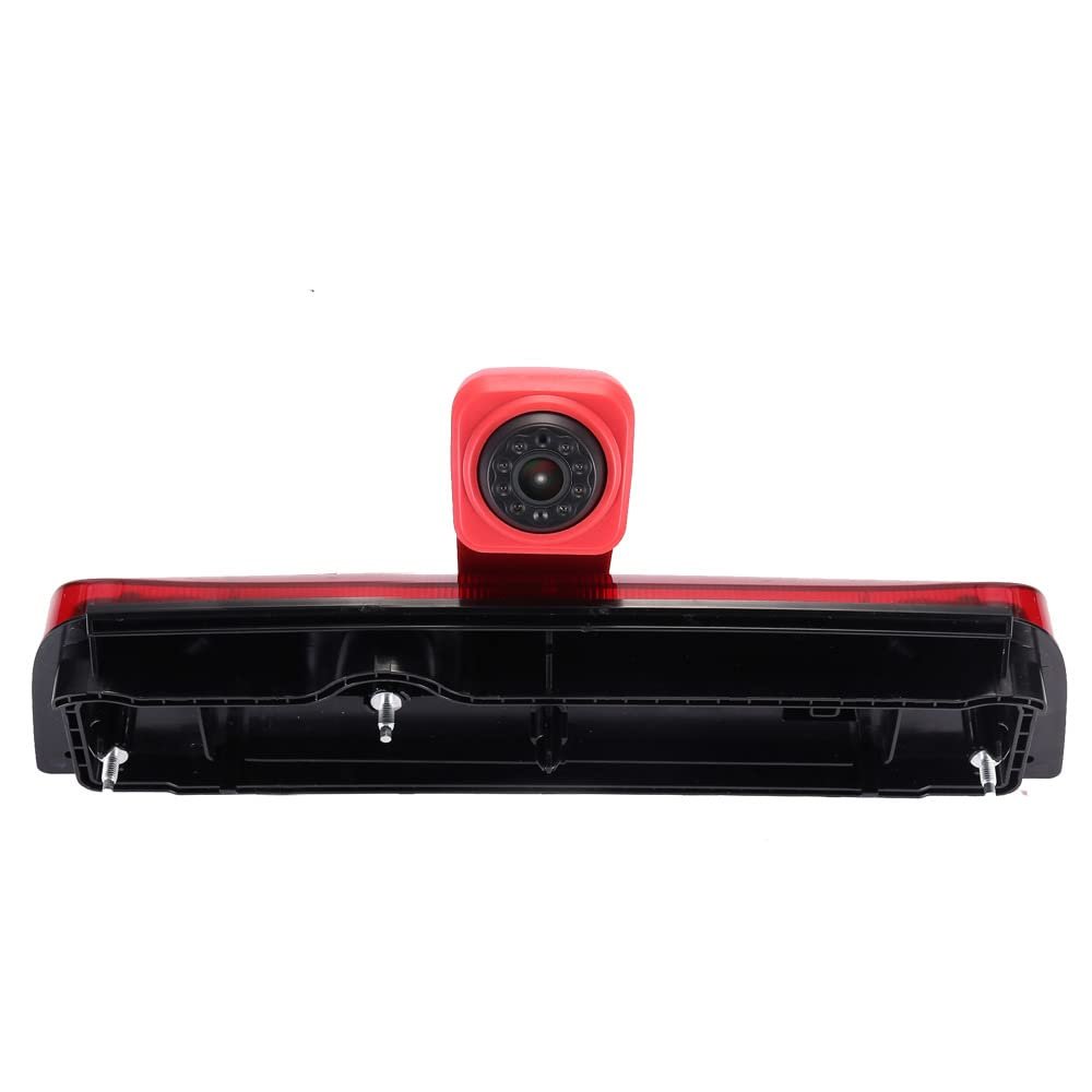 1280 x 720 Pixels 1000TV Lines Car Top Mount Brake Light Camera Brake Light Rear View Camera Waterproof for Dodge Dakota 2005-2011/Mitsubishi Raider 2005-2007
