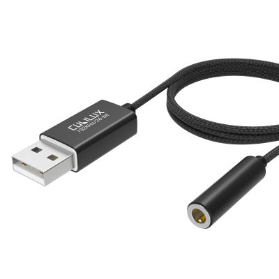 Cubilux USB to 3.5mm Jack Audio Adapter,USB A to AUX Cable with TRRS 4-Pole Adapter,External Stereo Sound Card Compatible with PS5 PS4, Windows Linux Laptop PC Computer Raspberry Pi, 4 FT