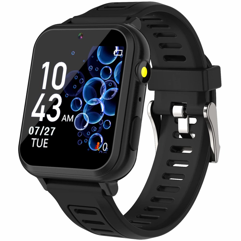 Sedzofan Smart Watch for Kids with 24 Puzzle Games HD Touch Screen Camera Music Player Pedometer Alarm Clock Calculator Flashlight 12/24 hr Kids Watches Gift for 4-12 Year Old Boys Toys for Kid
