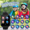 Sedzofan Smart Watch for Kids with 24 Puzzle Games HD Touch Screen Camera Music Player Pedometer Alarm Clock Calculator Flashlight 12/24 hr Kids Watches Gift for 4-12 Year Old Boys Toys for Kid view 2