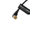 Alvin's Cables Blackmagic BNC Male RG179 Flexible Coaxial Cable for BMCC Video Camera Straight to Right Angle view 3